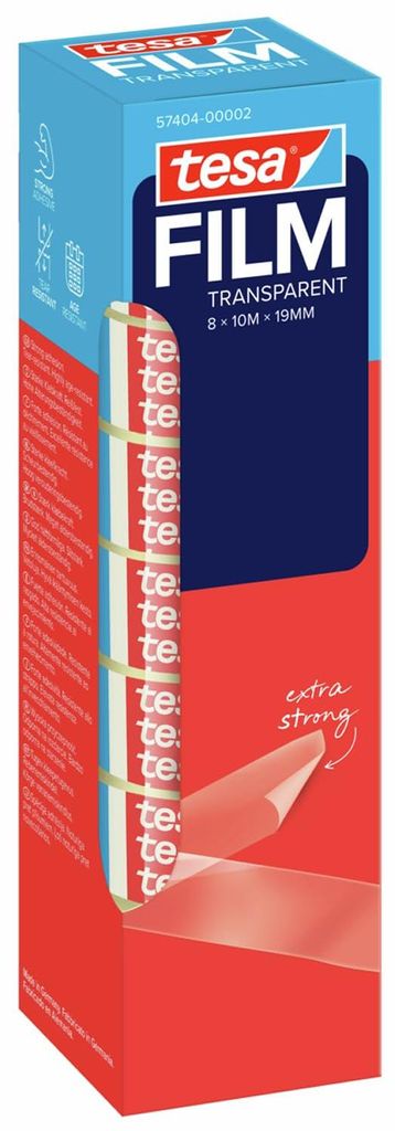 tesa transparante tape - Transparante plakband met sterke Productafbeelding 