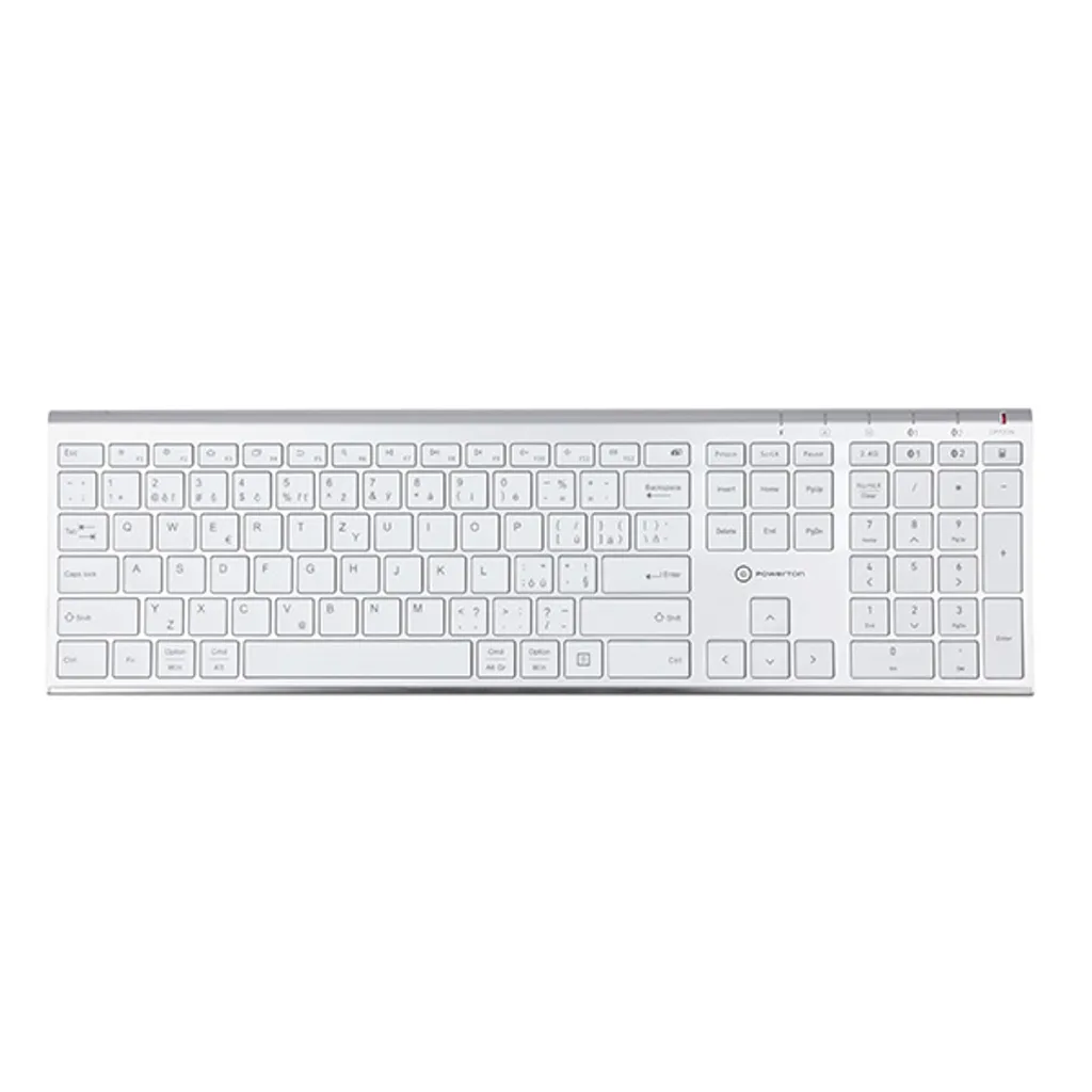 Clavier Filaire Ultra Fin Powerton WPKBUS-S CZ/SK pour Bureau Pro