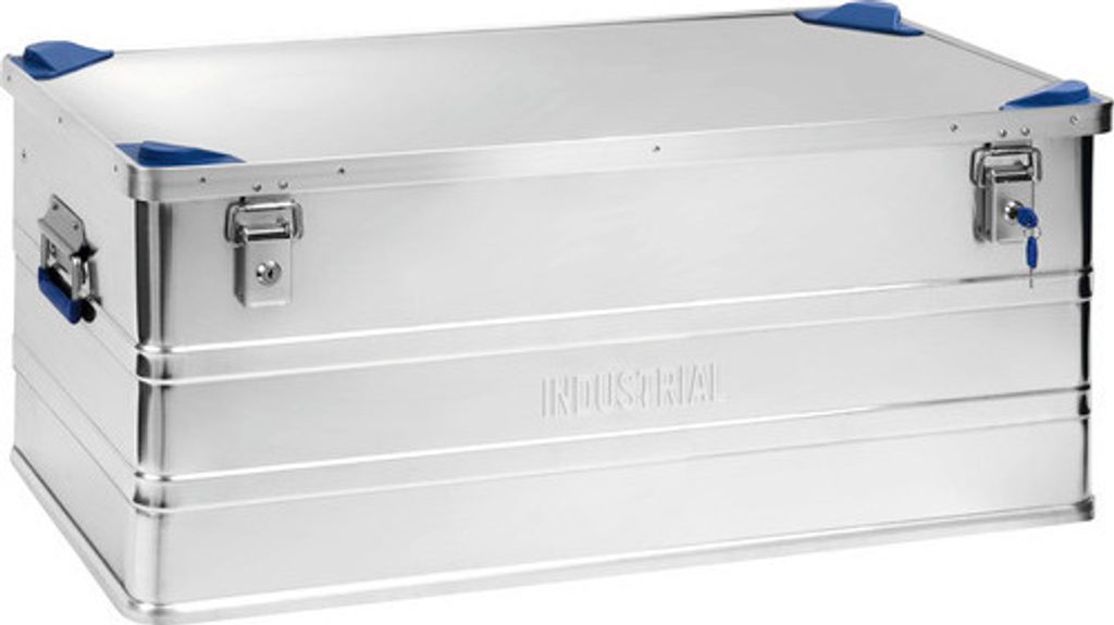 Werkzeugkoffer Transportbox Industrial 895 x 375 x 495 mm silber