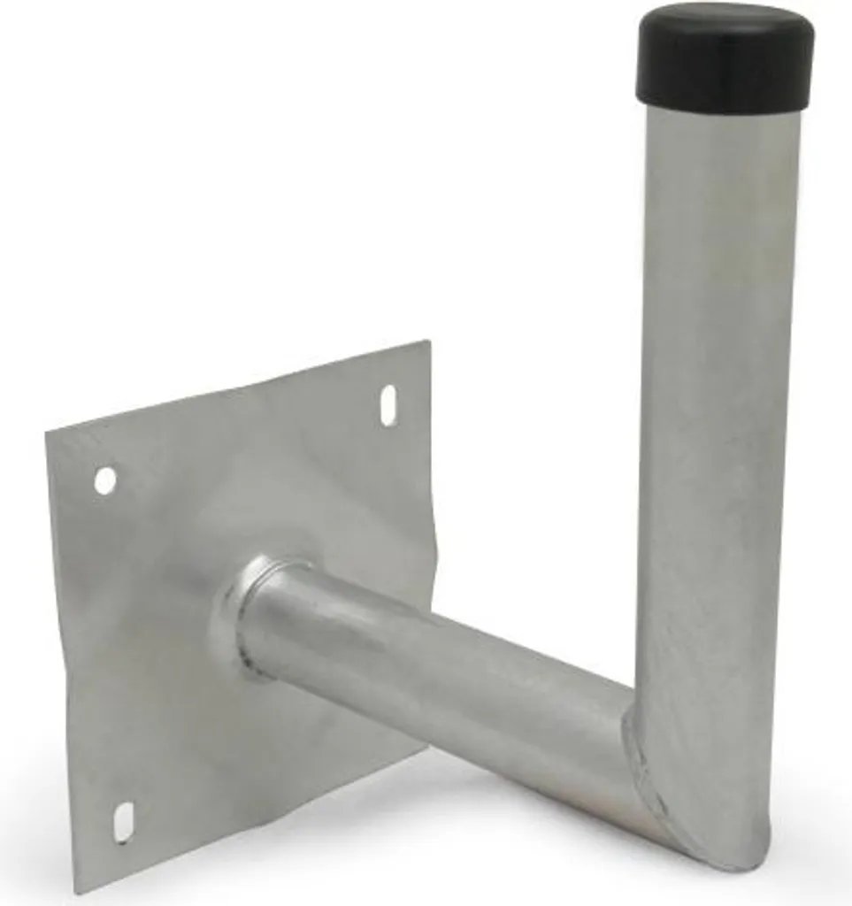 Support mural coudé Televes WWH22 en acier Ø 48 mm largeur 22 cm