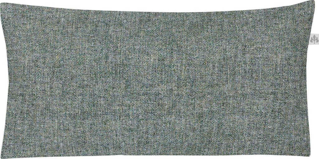 Irisette Flausch-Baumwolle Kissenbezug einzeln Loyd Mink 8835 Farbe grün-30 Größe 40x80 cm