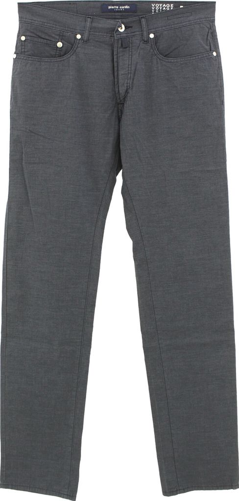 30364 Pierre Cardin, Lyon Voyage, Herren Jeans Hose, Popeline Stretch, navy blue, W 33 L 34