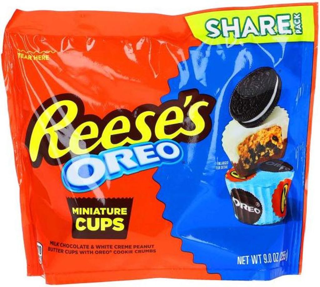Reese's Oreo Peanut Butter Cups Miniature 255g Produktbild 