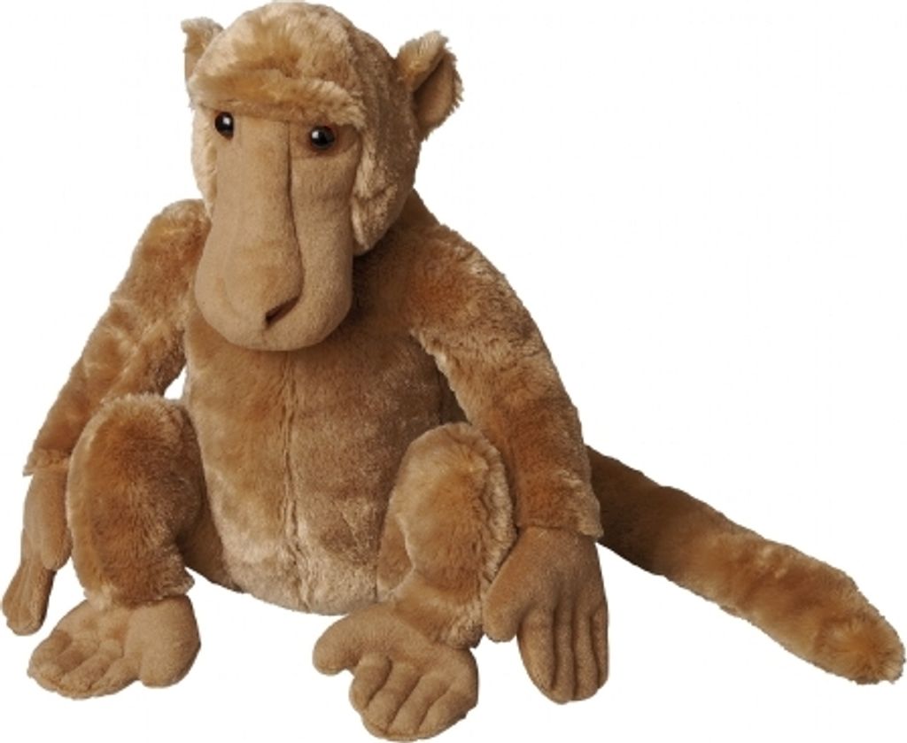 Stofftier Pavian 26 cm, Kuscheltier, Plüschtier, Affe, Produktbild 
