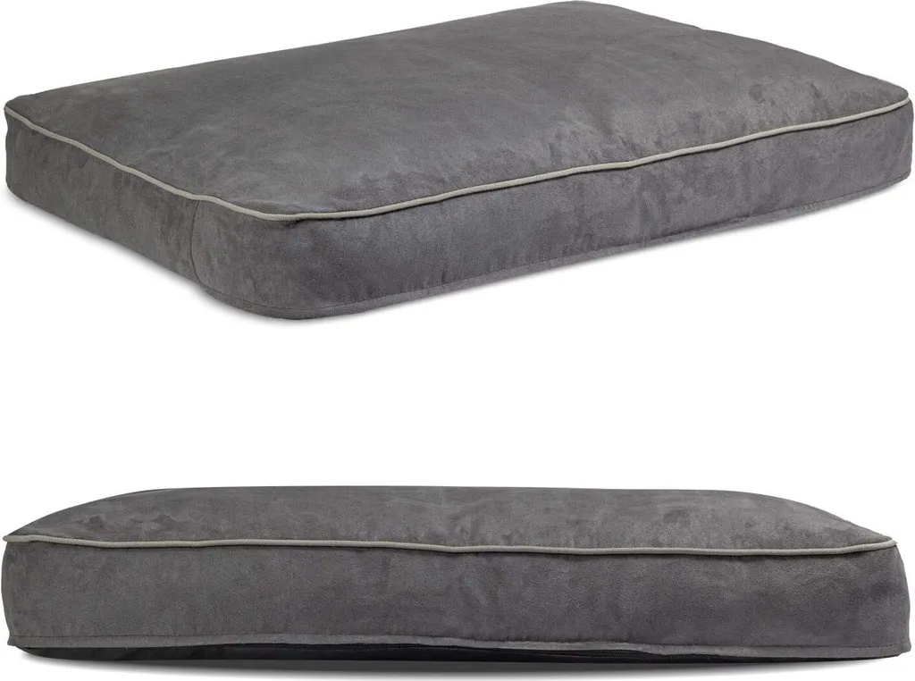 Letto per Cani XL 100x75cm Grigio | Memory Foam ad Alta Densità