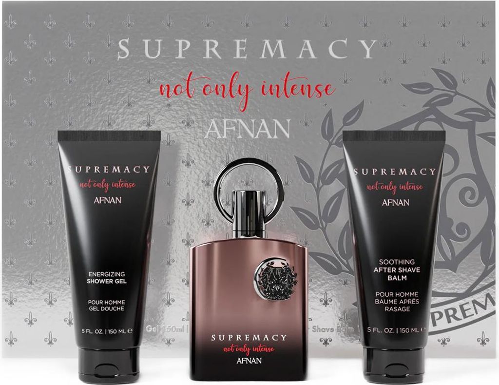 Afnan Supremacy Not Only Intense Extrait de Parfum 100 ml + ASB 150 ml + SG 150 ml (man)
