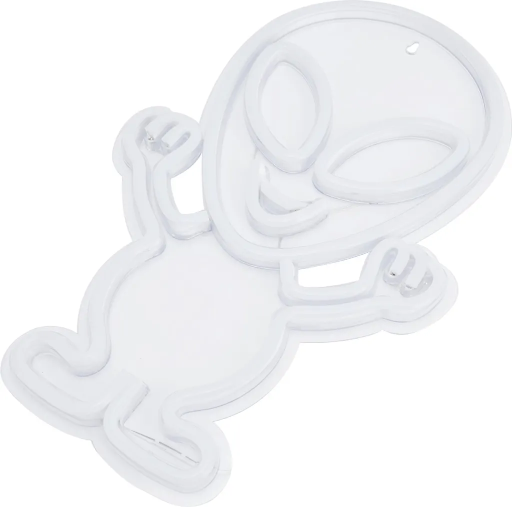 Veilleuse Alien Néon LED Verte Alimentation USB pour Setup Gaming Pro - 7