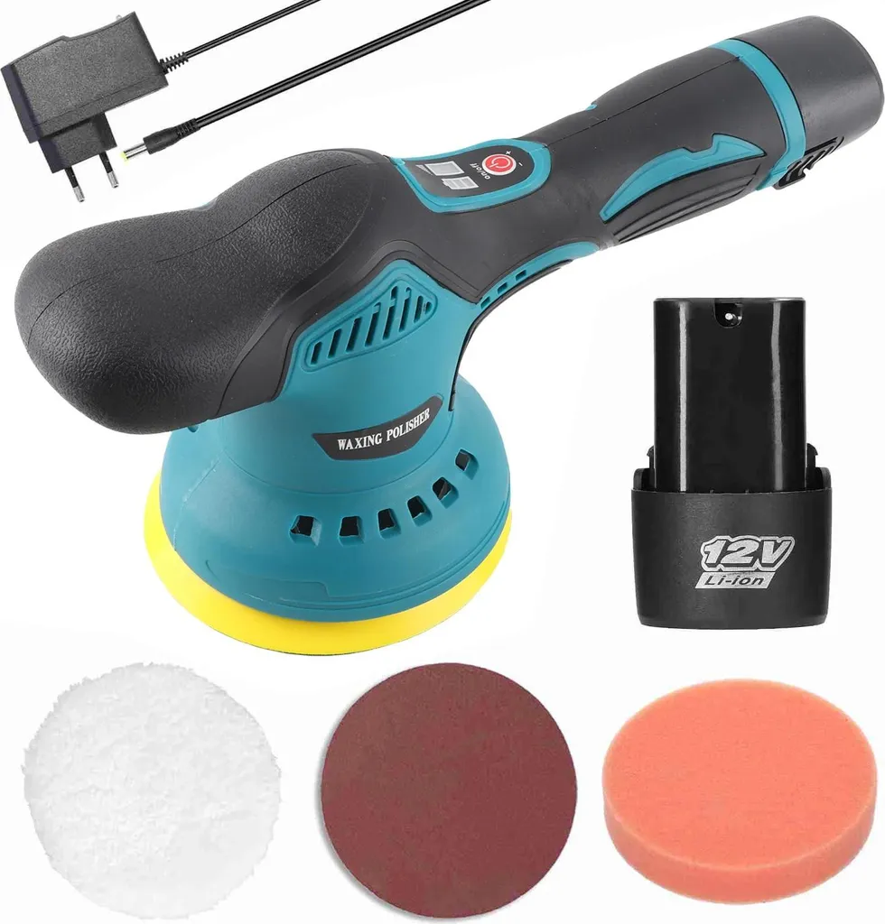 Polisseuse sans fil pour effacer rayures voiture 8 vitesses B2