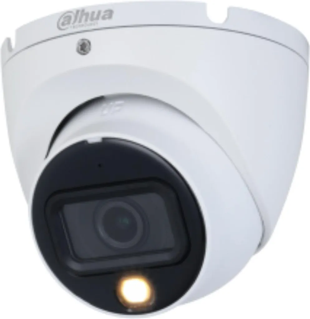 Telecamera Dahua HDW1200TLM-IL-A-S6: 2MP Eyeball con Microfono e IP67