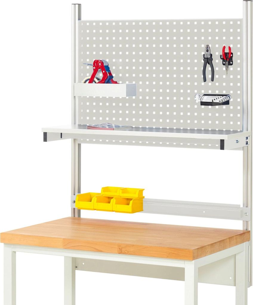 Rau System-Aufbau Komplettset 01, für Produktbreite 1000 mm, RAL7035/RAL7035