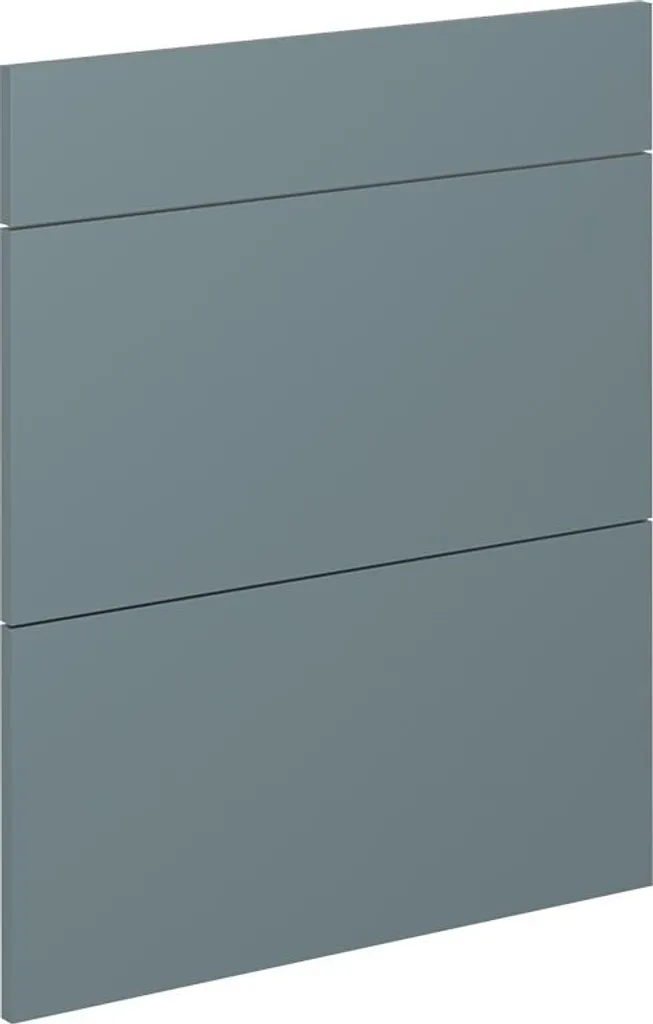 Façade de cuisine bleu gris Vicco pour remplacer un tiroir bas