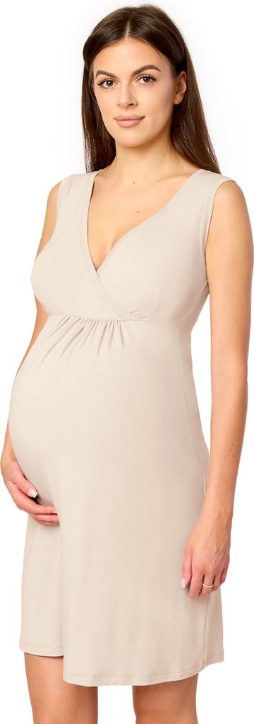 Merry Style Nachthemd Damen Schwangerschaft aus Viskose Stillnachthemd Elegante Nachtwäsche Damen, Leicht, Atmungsaktiv und Hautfreundlich MS10-46...