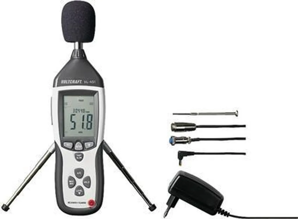 Voltcraft SL-451 Mesureur de Niveau Sonore Haute Sensibilité 31.5 Hz à 8 kHz