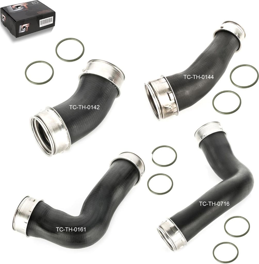 Turboschlauch Ladeluftschlauch Set für VW TRANSPORTER T5 MULTIVAN V AXE AXD BLJ