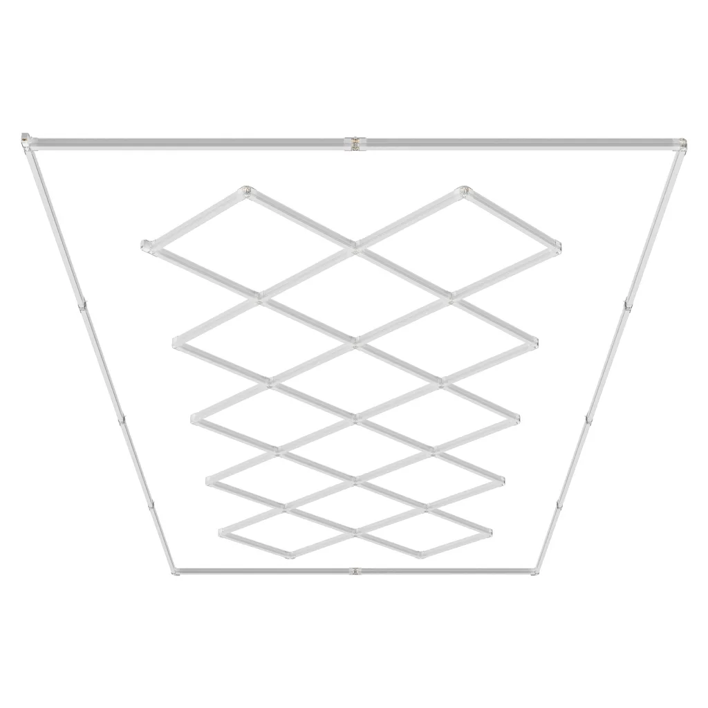Système de Grille LED VEVOR 14 Hexagones 88000 lm 6500K Blanc Froid