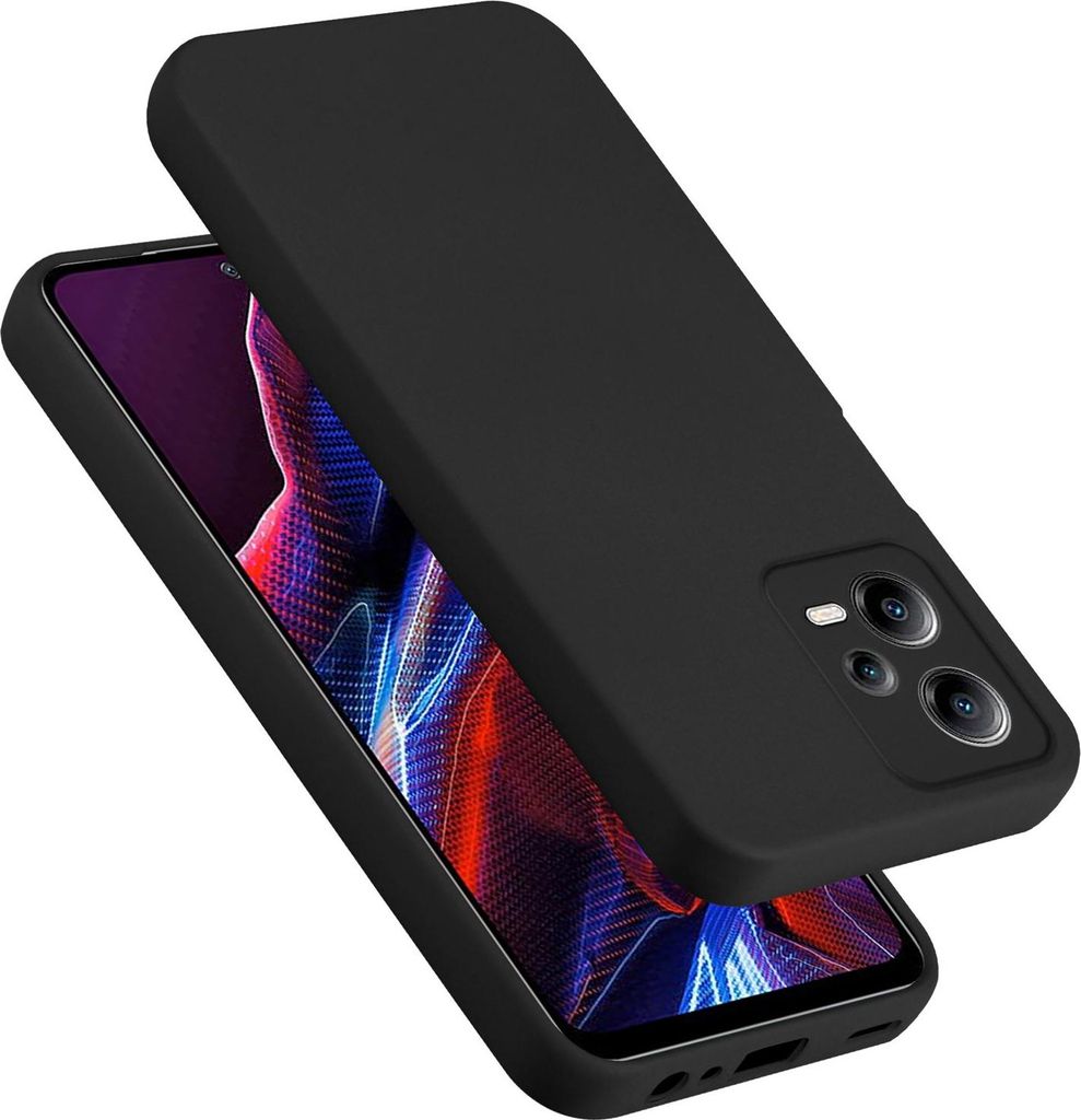 Cadorabo Hülle für Xiaomi Poco X5 5G Hülle Silikon Handyhülle Case aus flüssigem Silikon, Kratzfeste und stoßfeste Schutzhülle für Xiaomi P...