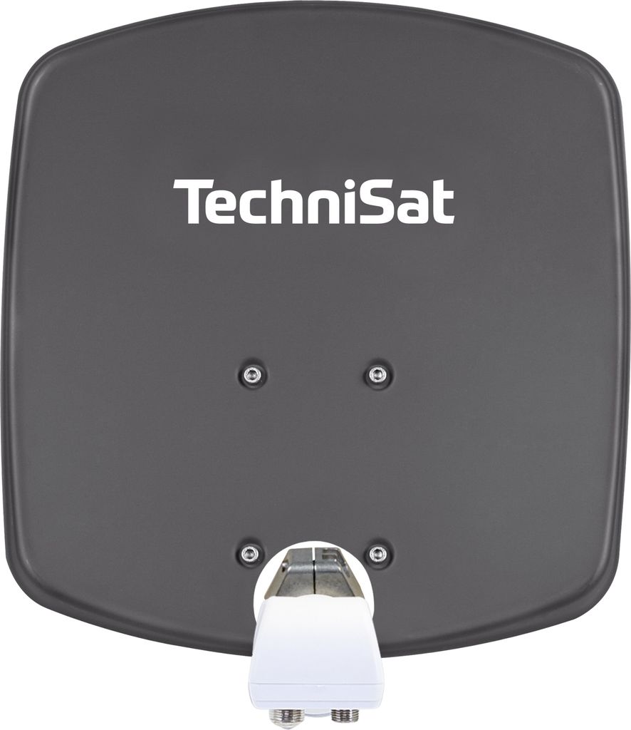 TechniSat 1333/2882 DigiDish 33 + Universal Twin LNB grigio Immagine del prodotto 