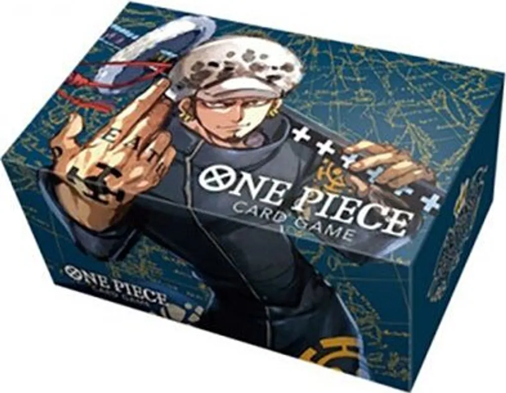 Jeu de cartes One Piece édition Trafalgar Law avec boîte de stockage