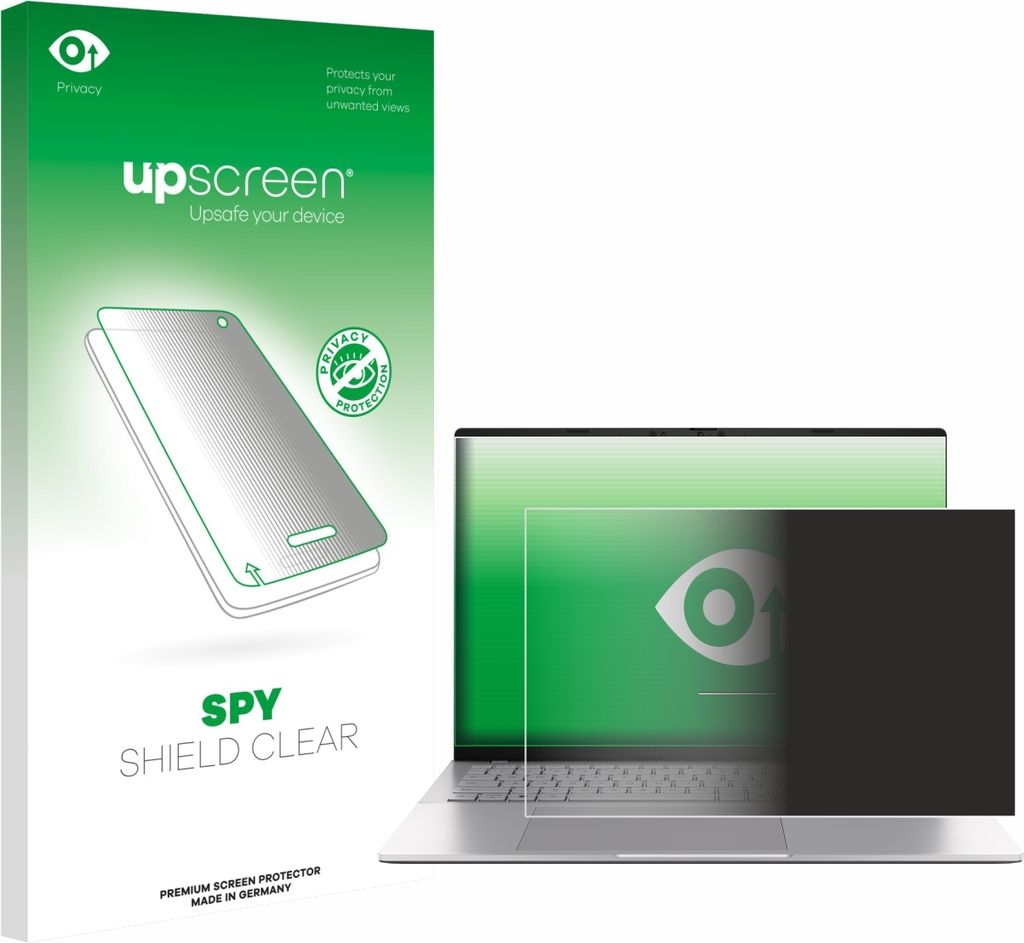 Für ASUS Vivobook S16 S3607 Sichtschutzfolie Schutzfolie upscreen Anti-Spy Privacy Sichtschutz Blickschutz Display Schutz Folie Blaulichtfilter
