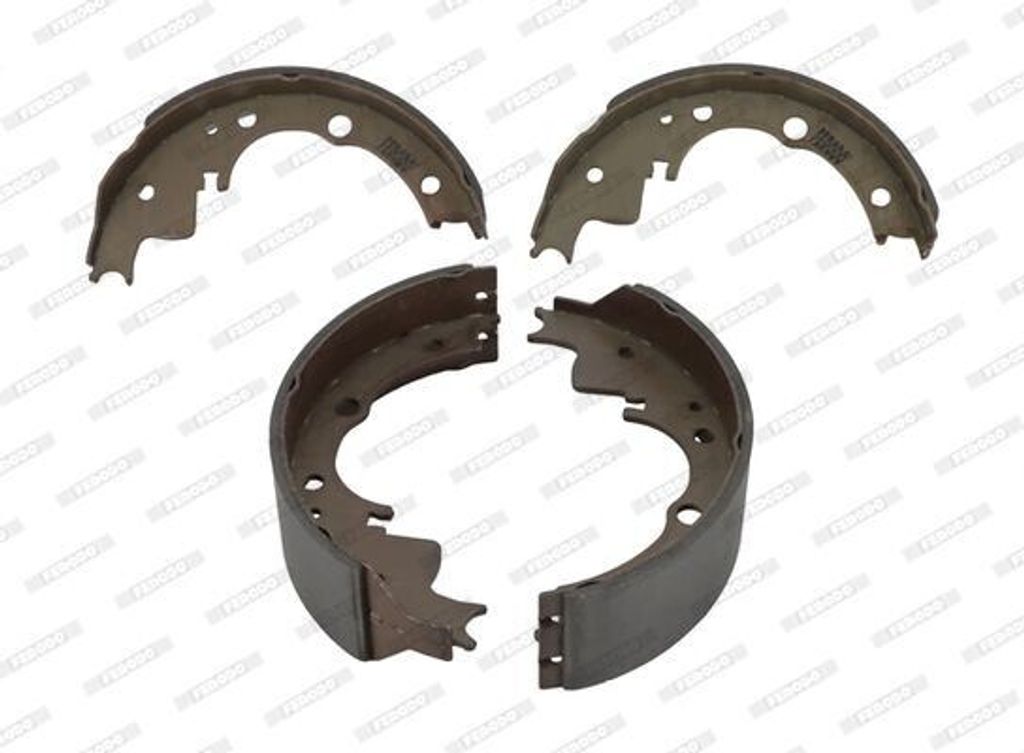 FERODO Bremsbackensatz Trommelbremse Hinten für FORD TRANSIT Bus (V) 254mm FSB393R