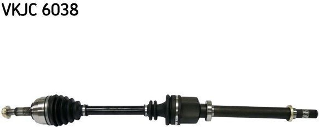 SKF VKJC 6038 Antriebswelle OE 7711135779 kompatibel mit Scenic, Megane