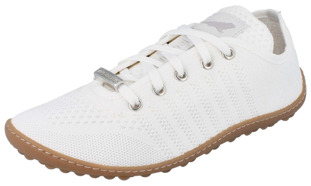 LEGUANO Go Damen Barfußschuhe nature weiß Textil - Größe: Produktbild 