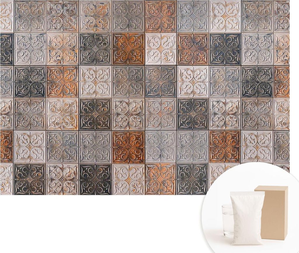 Fototapete - Wandbilder für Wohnzimmer - 104x70 cm - Dekorative Wandfolie - Modernes Design für Wanddekoration - Tapeten für Innenräume - Zierf...