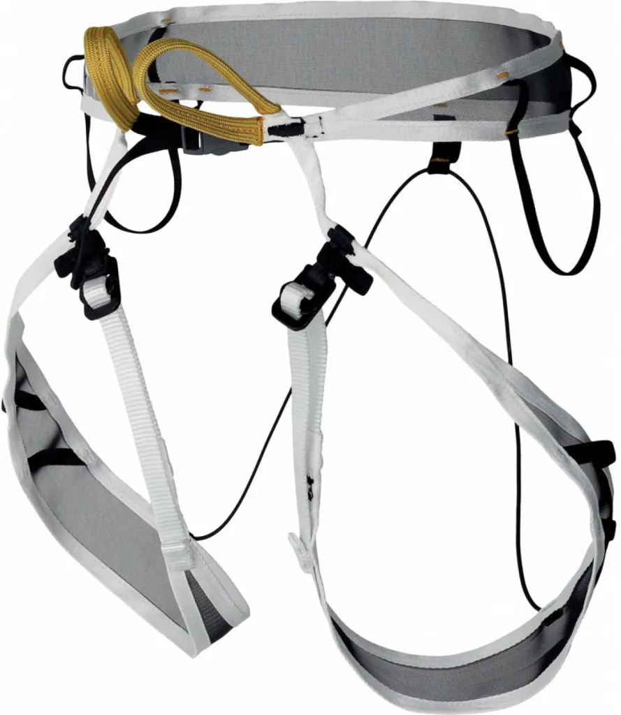 Harnais d'escalade Singing Rock Serac White/Black S pour Alpinisme