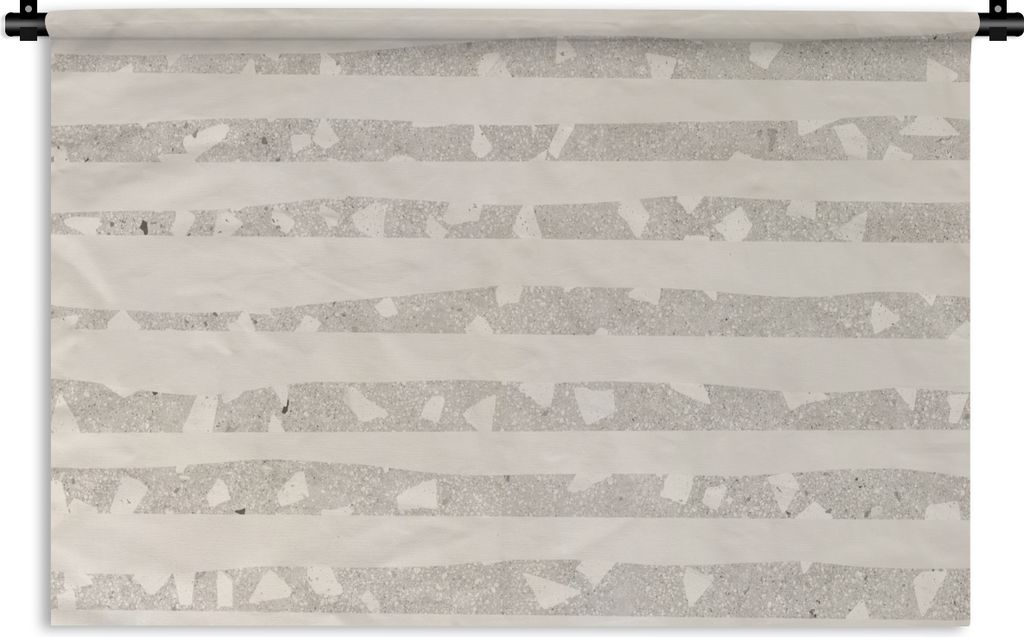 MuchoWow Wandteppich Wandbehang Terrazzo - Terrasse - Pastell 150x100 cm Tapisserie Dekoration Wandtuch - Waschbar - Tapisserien - Wand-Decke