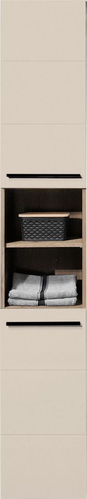 Hochschrank HARPER BEIRA BHT 34x190x31 cm beige Midischrank
