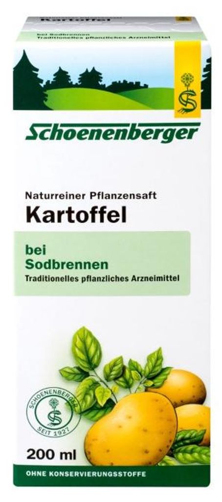 Schoenenberger, puur plantaardig extract van aardappel, 200 Productafbeelding 