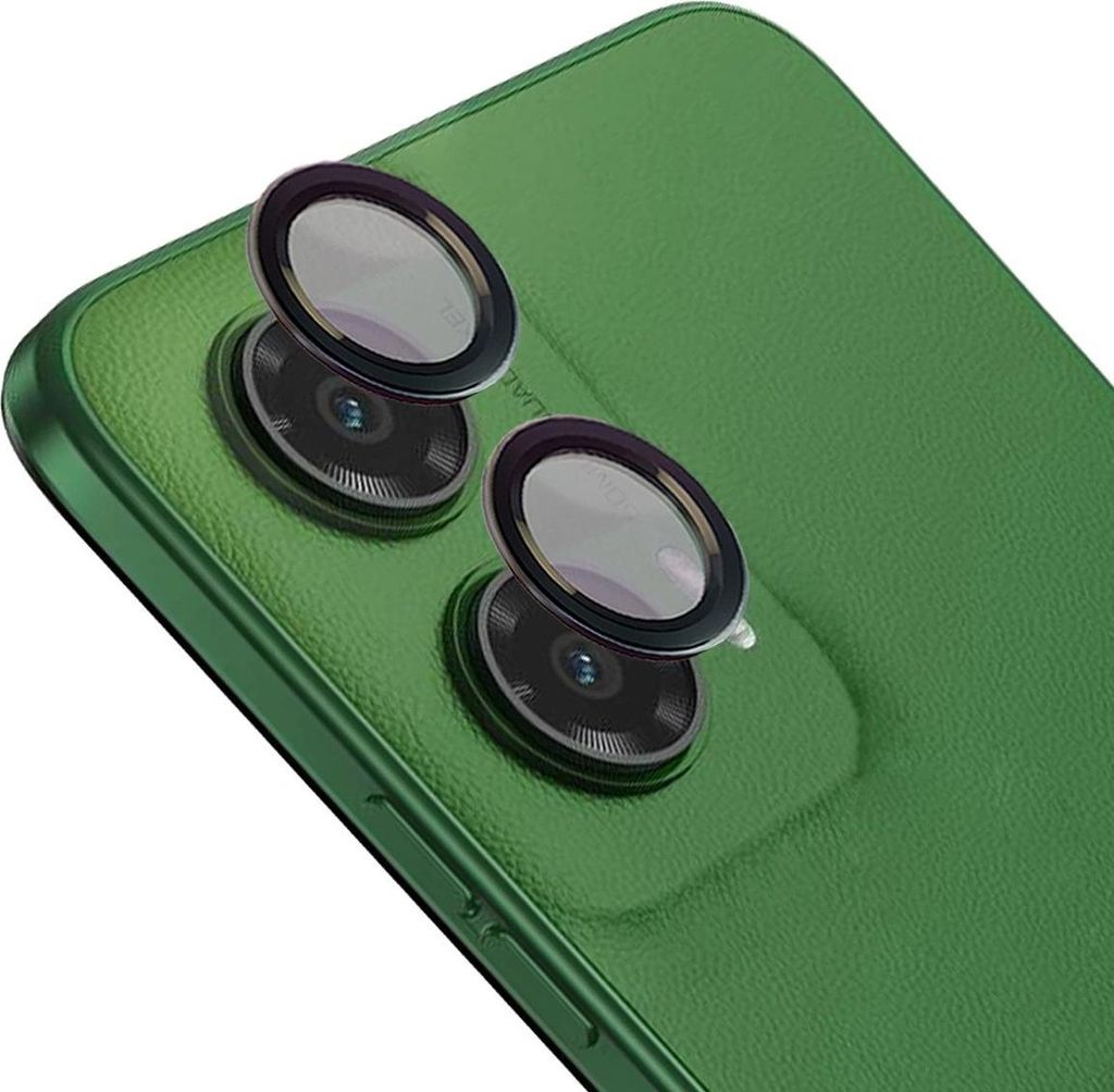 Bizon Glass Snap Lens Motorola Moto G35 5G schwarzer Rahmen