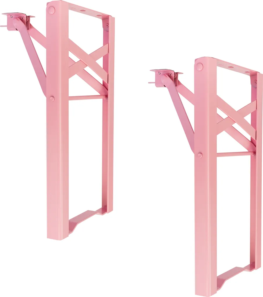 Supporto Panca Pieghevole Rosa 2 Pezzi | Natural Goods Berlin Professional