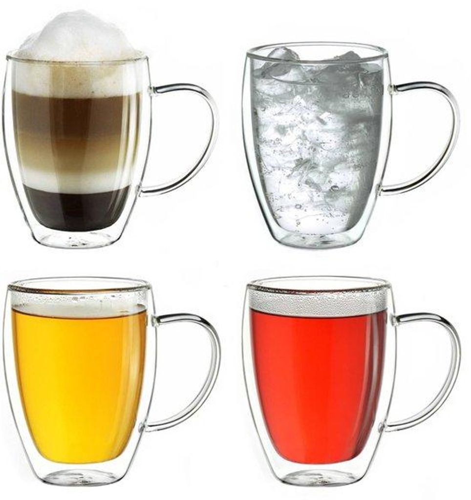 Creano bicchiere termico a doppia parete con manico 250ml, Immagine del prodotto 