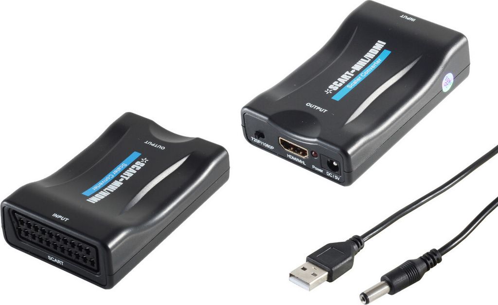 SCART auf HDMI Konverter, 1080p