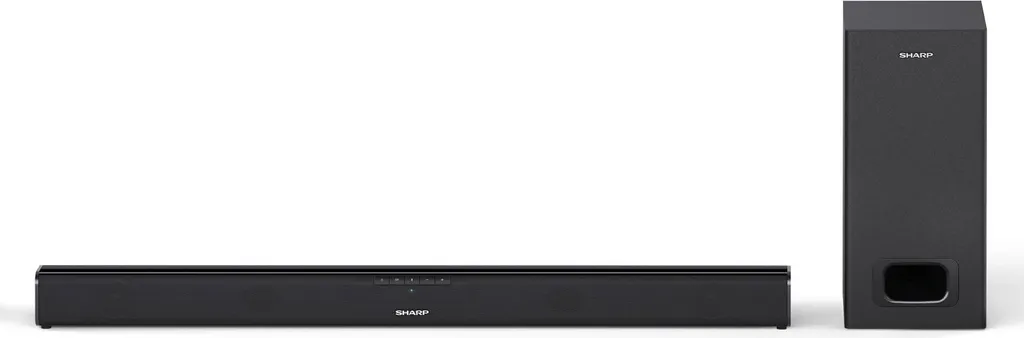 Sharp HT-SBW110 - Soundleistensystem - 2.1-Kanal - kabellos - Bluetooth - Schwarz (HT-SBW110) - 12