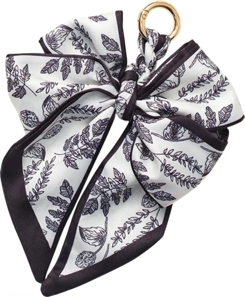 Offerta Portachiavi Carla Binfaw Bianco-Nero Universale - Stock Limitato
