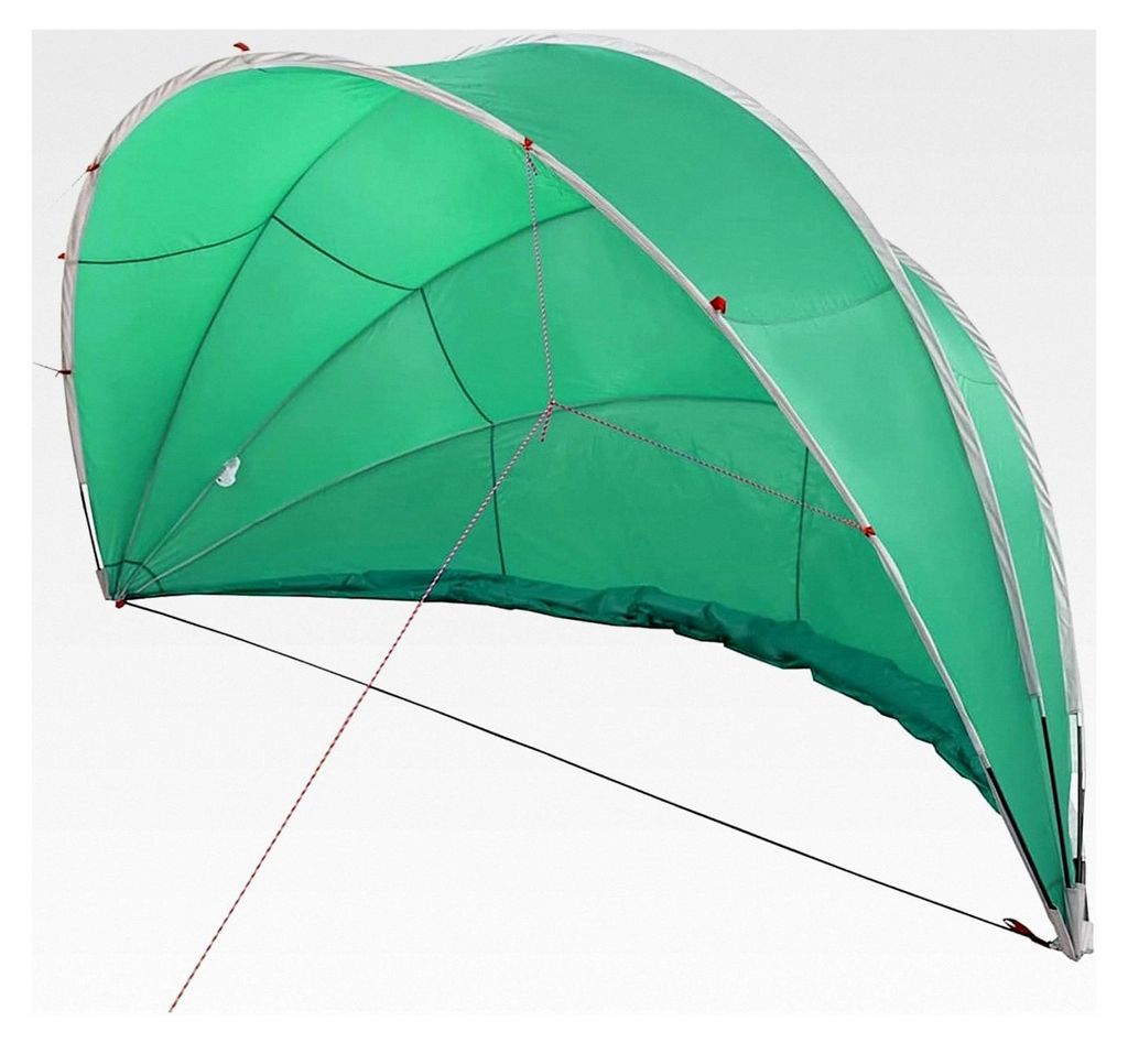 UV-beständiger Falt-Pool-Dom - Schutz vor Witterungseinflüssen, geeignet für Garten und Camping - Grün, 185T Polyester mit PolyurethanBeschichtung