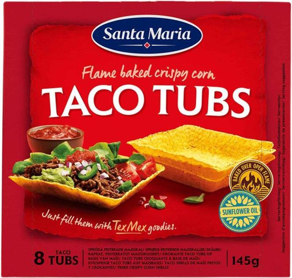 SANTA MARIA Taco Tubs 145g Santa Maria Produktbild 