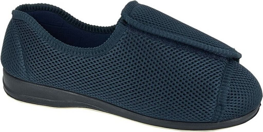 Sleepers - Herren/Damen Uni Hausschuhe "Terry" DF2209 (43 EU) (Marineblau)