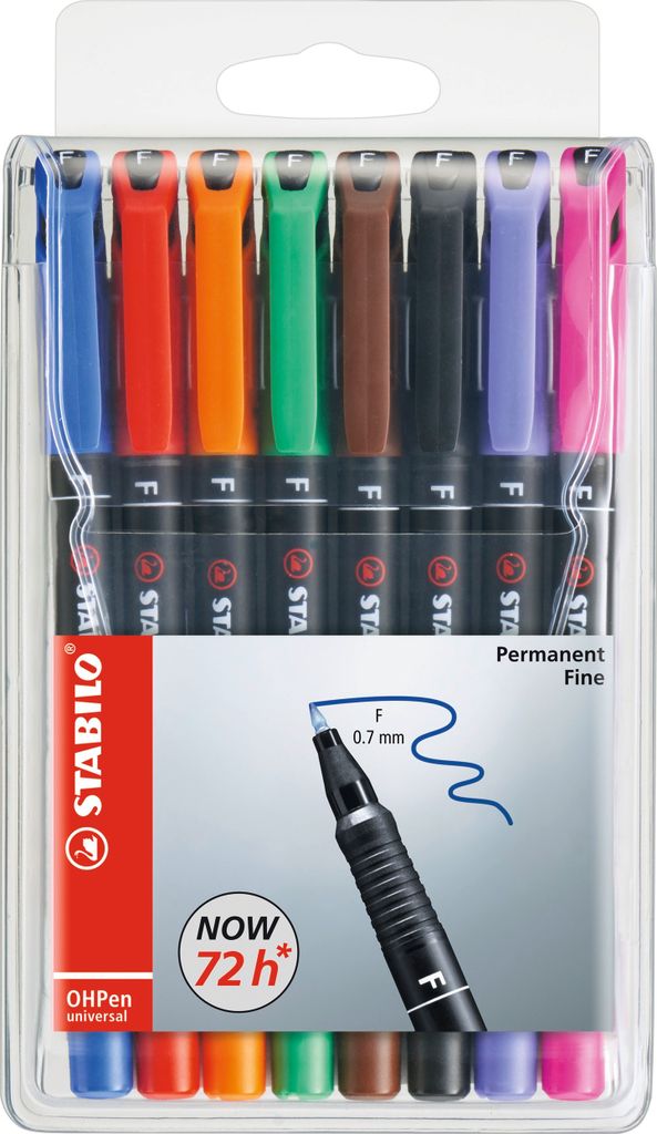 Folienstift - STABILO OHPen universal - permanent fein - Produktbild 