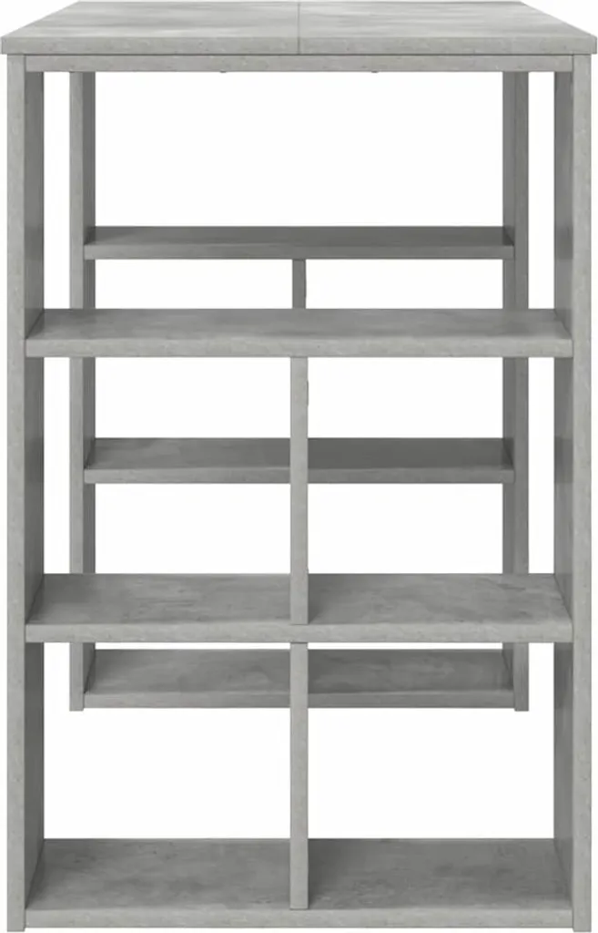 Scrivania Grigio Cemento Maison Exclusive 90x50x75 cm | Offerta Online - 6