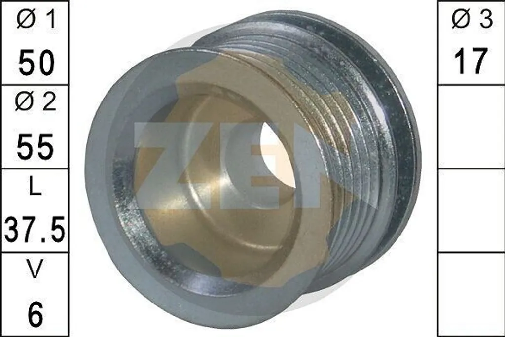 Puleggia Cinghia Alternatore ERA ZN5352 - Performance e Durata OE