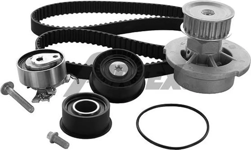 Pompe à eau avec kit de distribution complet pour Opel Vectra et Tigra