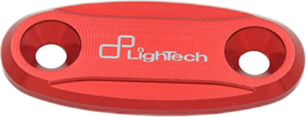Plaques obturation rétroviseur alu rouge Lightech ZX10R