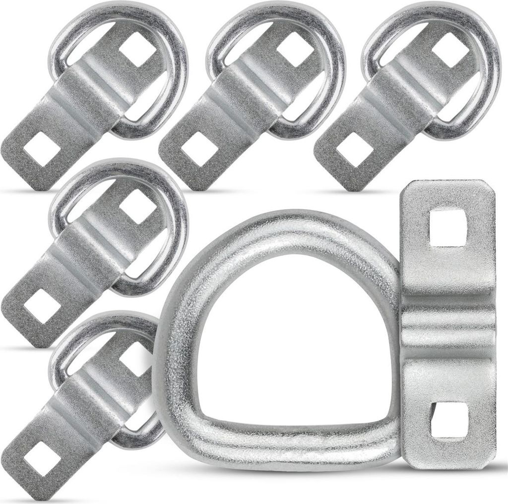 Safetytex Zurröse für Spanngurt Zurrring Zurrbügel 800kg 6 Stück