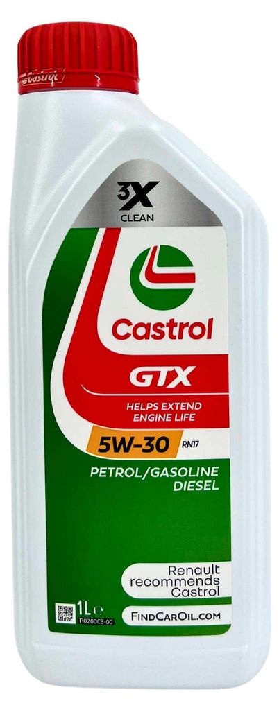Castrol GTX 5W-30 RN17 Motoröl, 1L Produktbild 