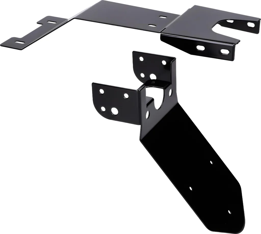 Support de plaque Rieju MRT avec bavette moto noire mat - 3