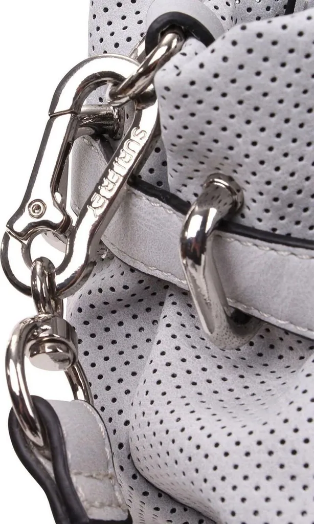 SURI FREY Romy Basic Sac à Main Gris - Matière Souple et Design Moderne - 10