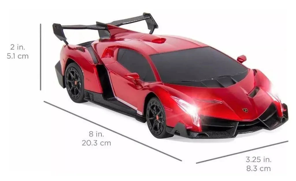 Voiture télécommandée Lamborghini Veneno 1:14, pilotage facile sans bug